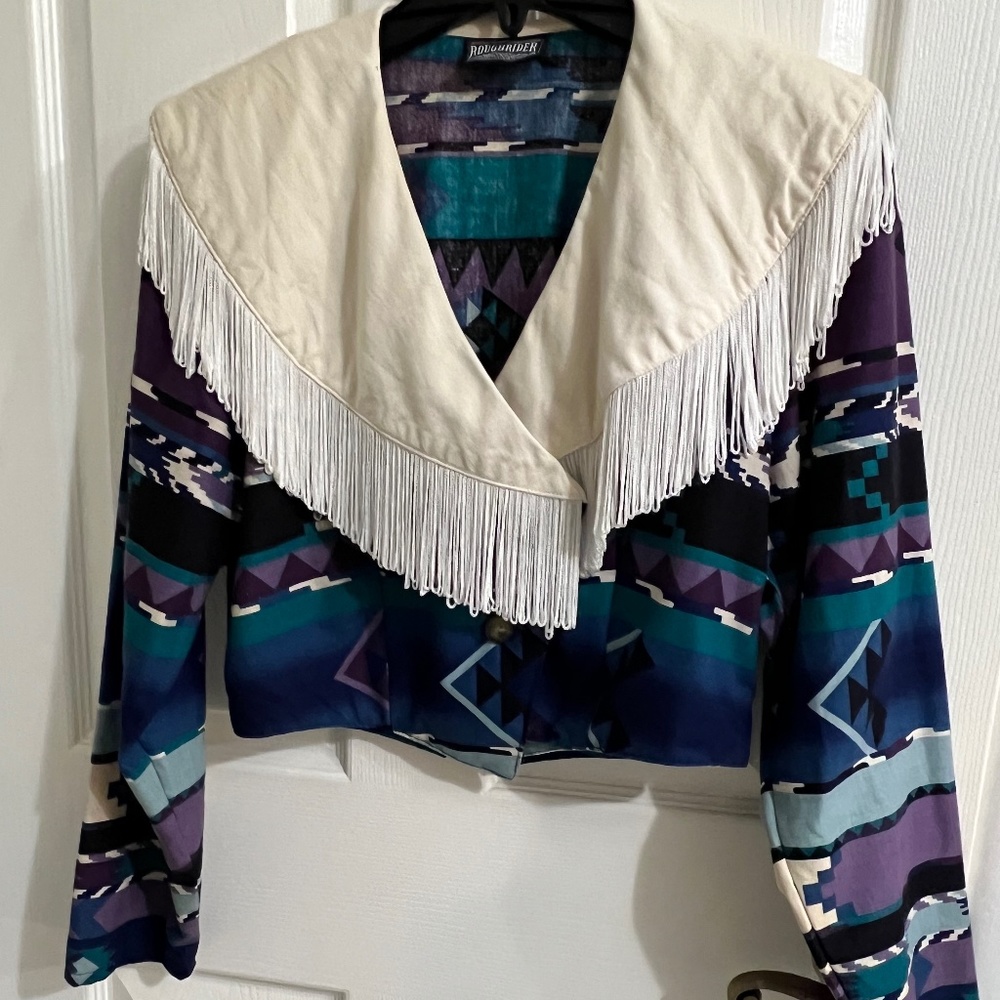 Roughrider by Circle T rodeo wear blouse shirt